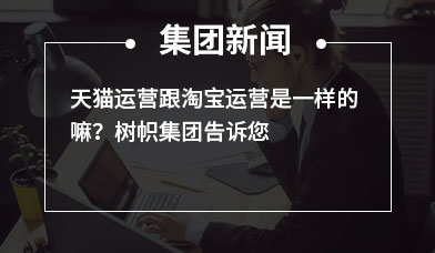 天猫运营跟淘宝运营是一样的嘛？树帜集团告诉您